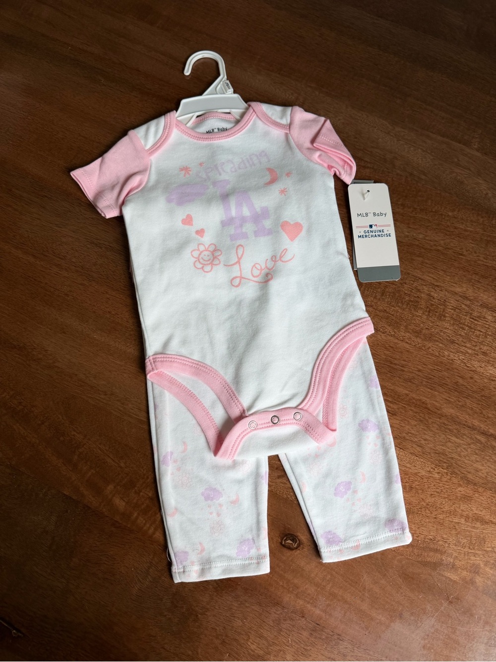MLB Baby LA Dodgers 2-Piece Set 🎀⚾️